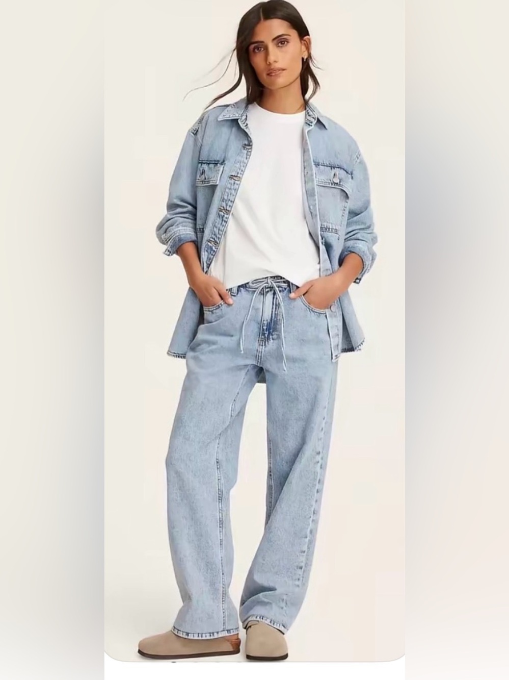 Parke Jeans Light Blue Straight Leg Jeans - Women size 2